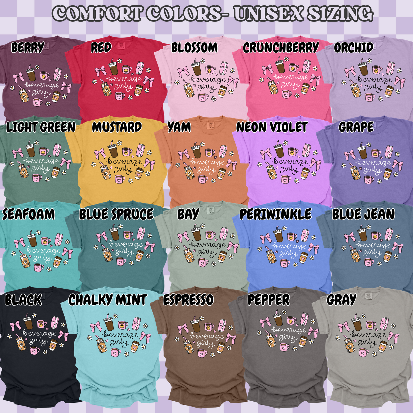 Beverage Girly (tshirt/sweatshirt)