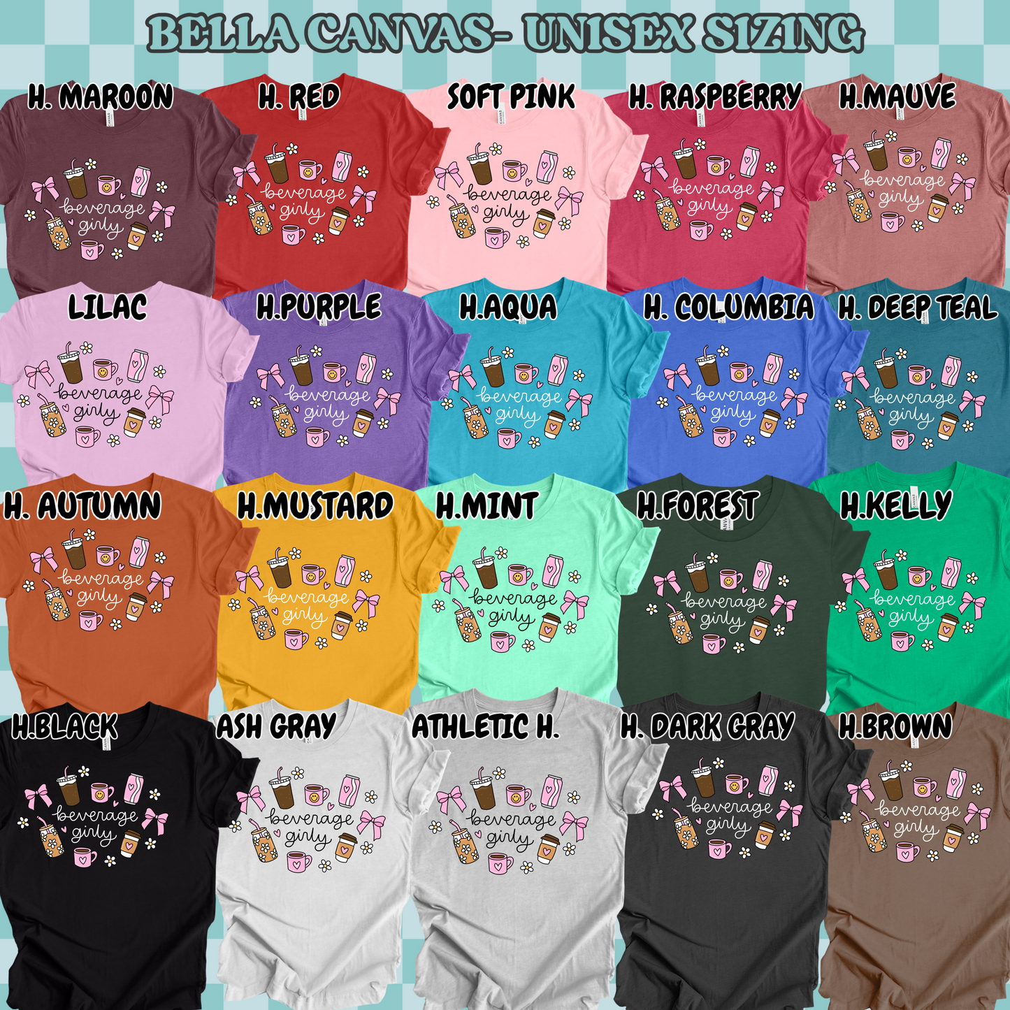 Beverage Girly (tshirt/sweatshirt)