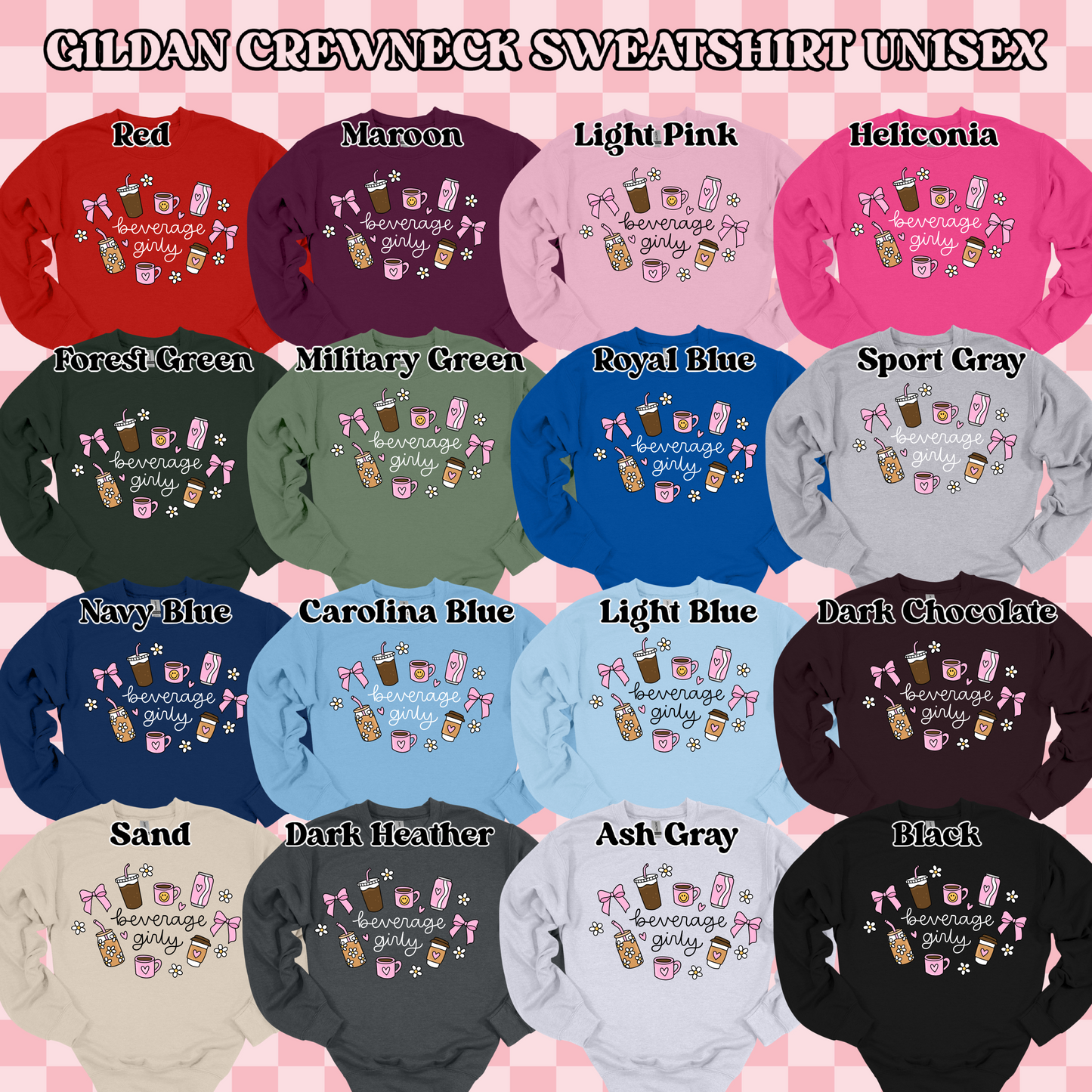 Beverage Girly (tshirt/sweatshirt)