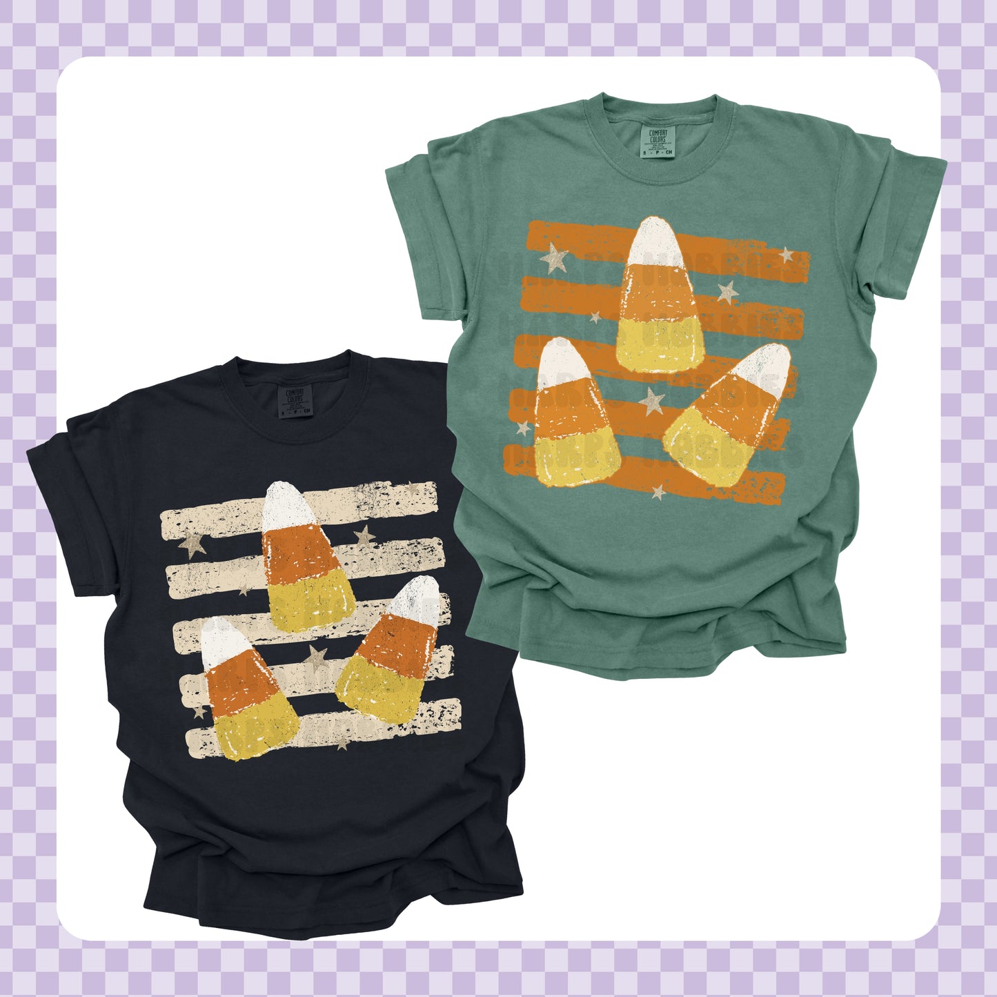 Candy Corn Stripes Tshirt/Sweatshirt