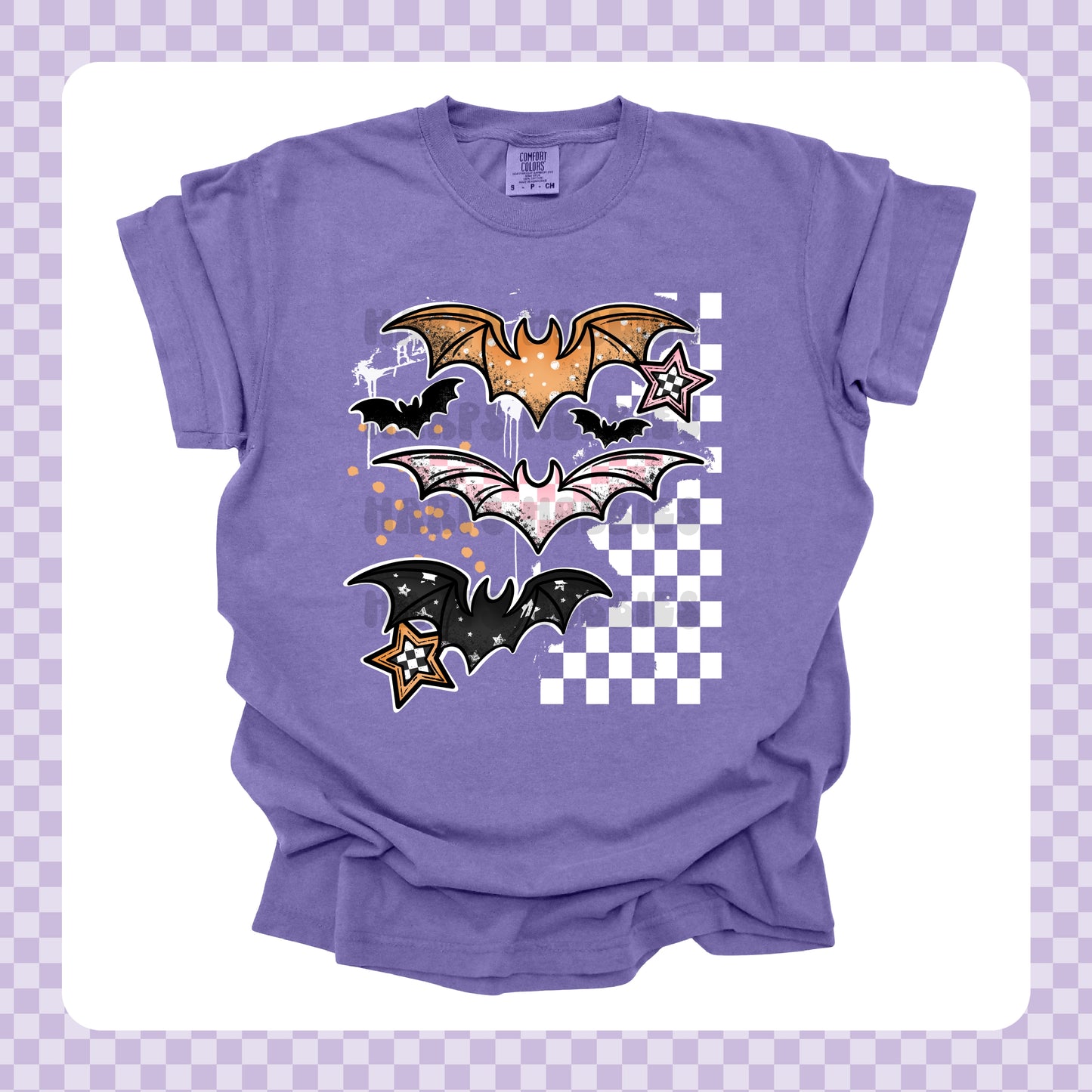 Checkered Bats Tshirt/Sweatshirt