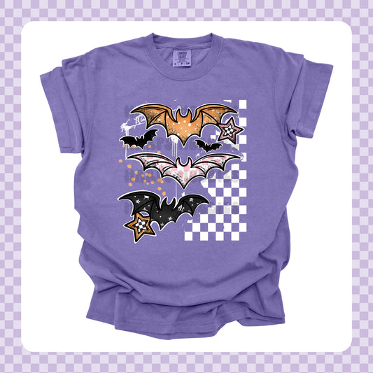 Checkered Bats Tshirt/Sweatshirt