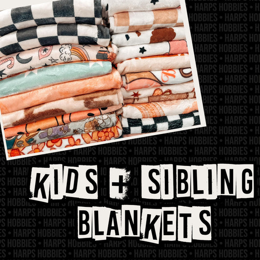 Kids blankets Pre-Order